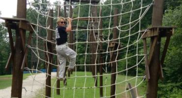 theresa wenzel climbing rope course
