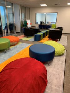 alternative seating in reading clinic