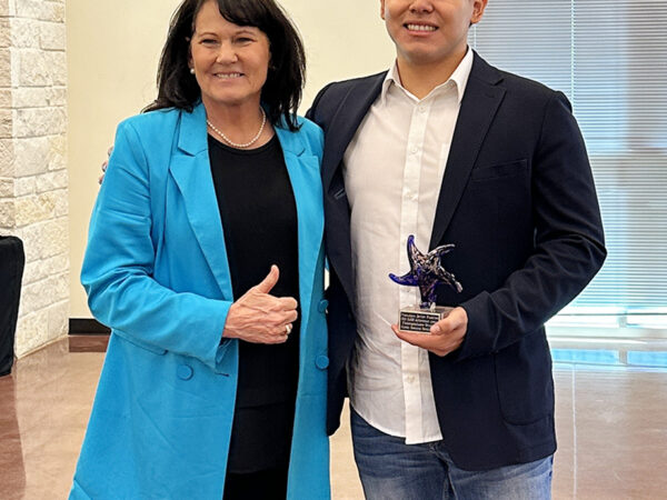 Award-winning Aggie Represents CEHD at McAllen Campus